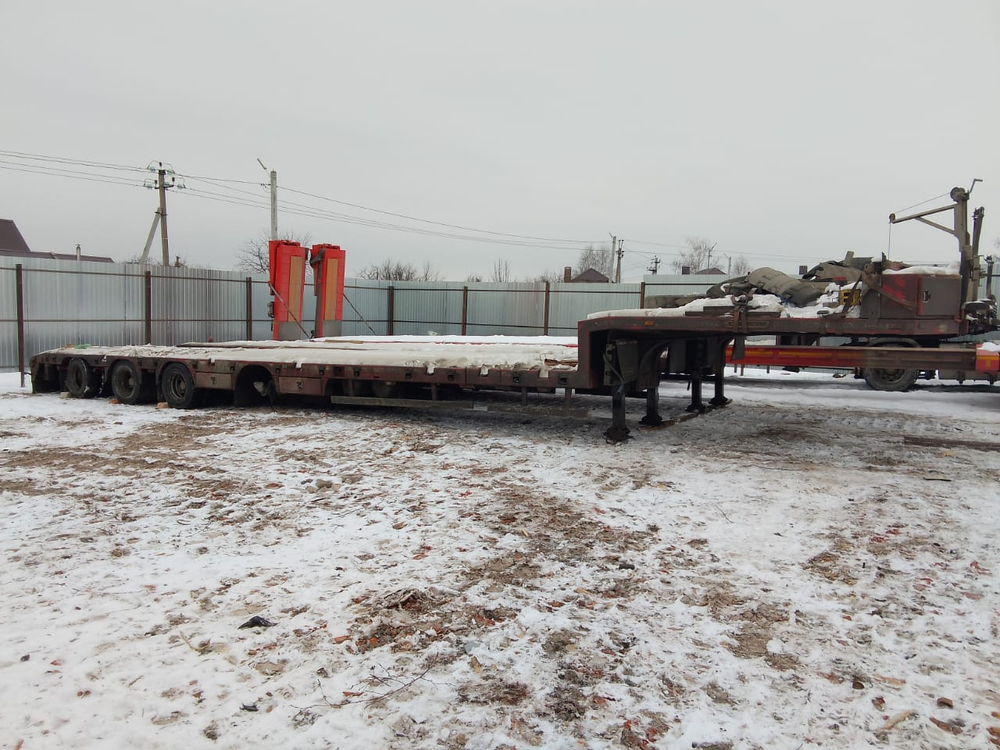 Ютерборг 9852* Полуприцеп тяжеловоз 4 оси 985245 (Не раздвижной)