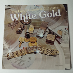 Винтажная виниловая пластинка LP Barry White and The Love Unlimited Orchestra White Gold (Japan 1974) (No Obi) Just Like A Baby