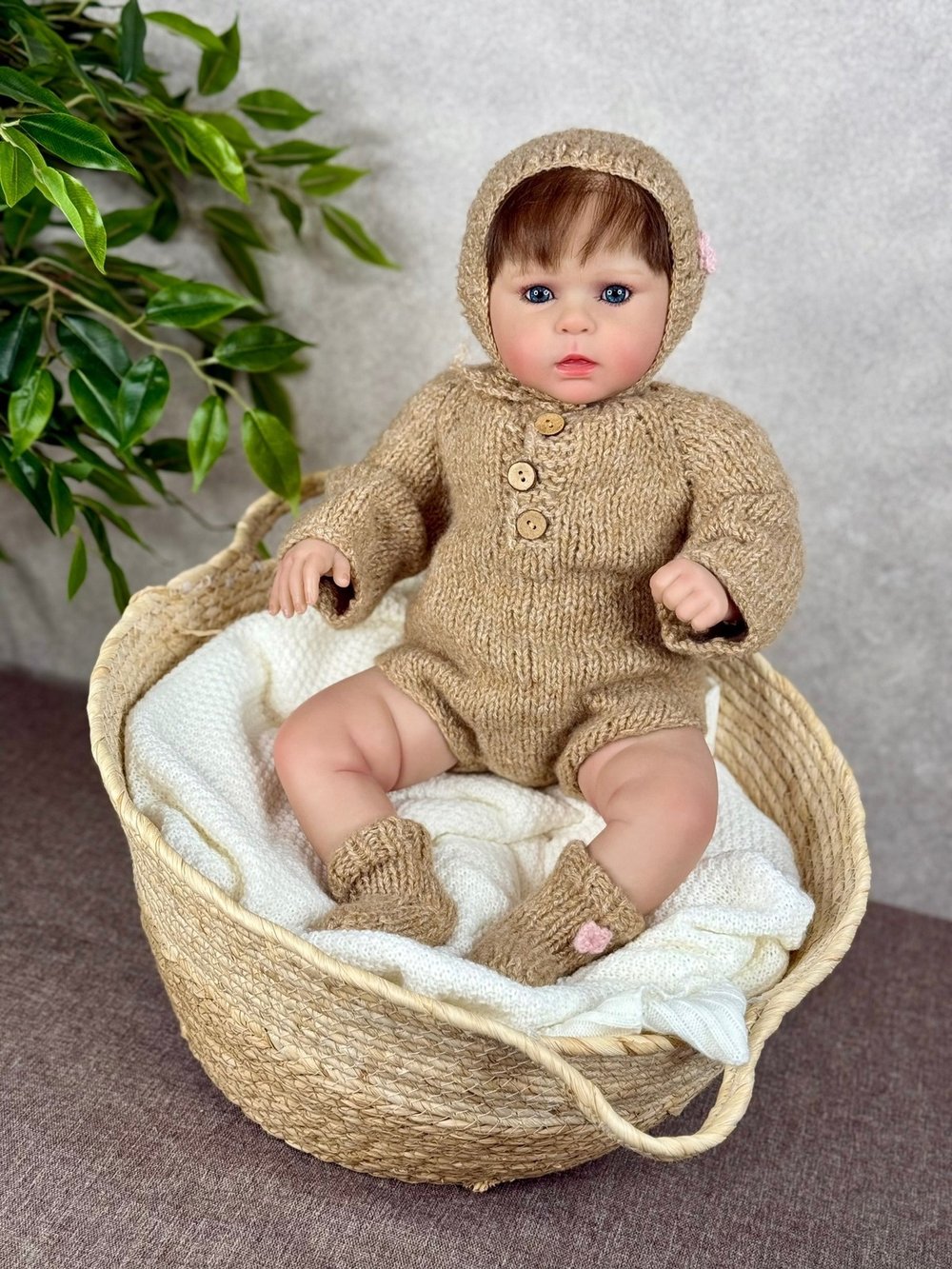 Кукла Реборн мягконабивная 45см (FA-909)