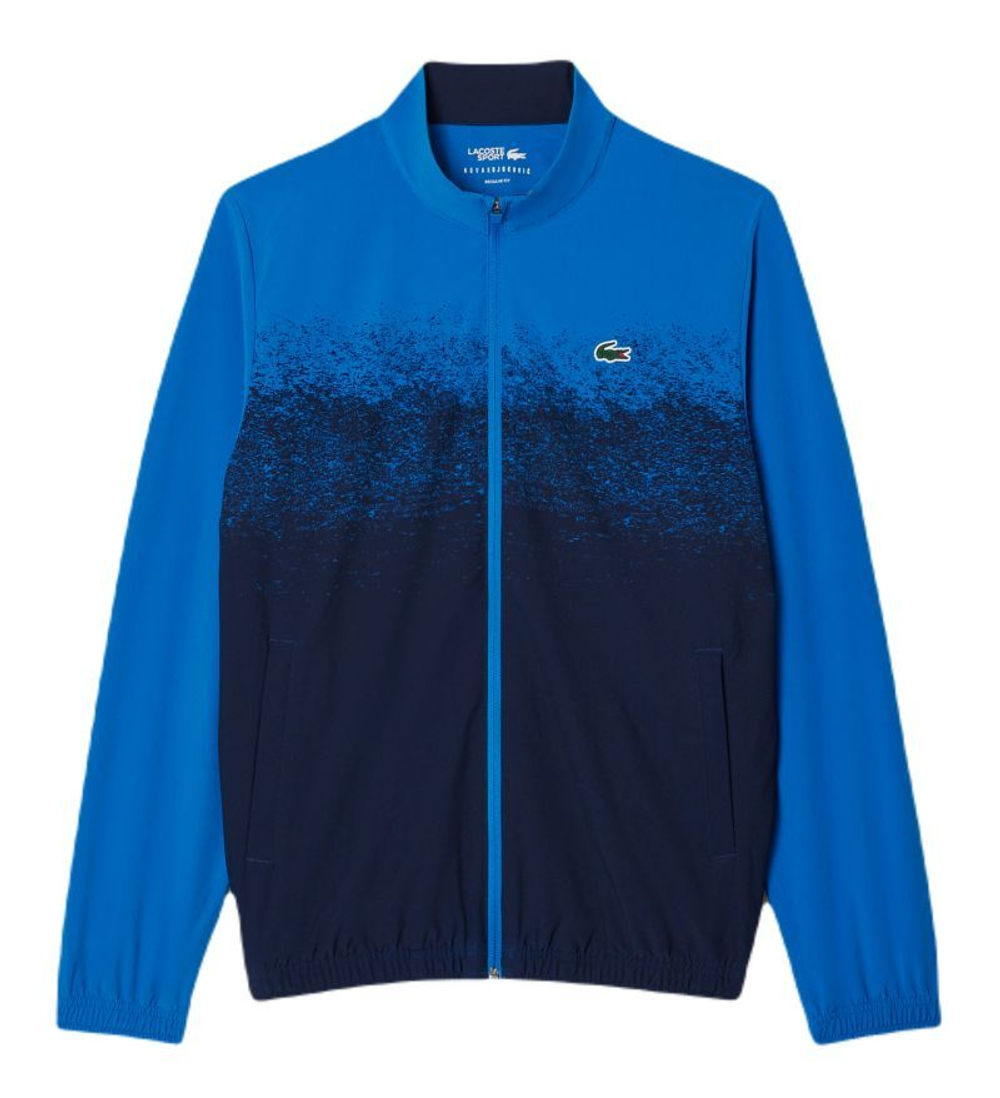 Мужской теннисный костюм Lacoste Tennis x Novak Djokovic - небесный