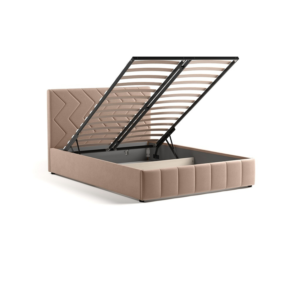 Кровать Милана 180 бежевая