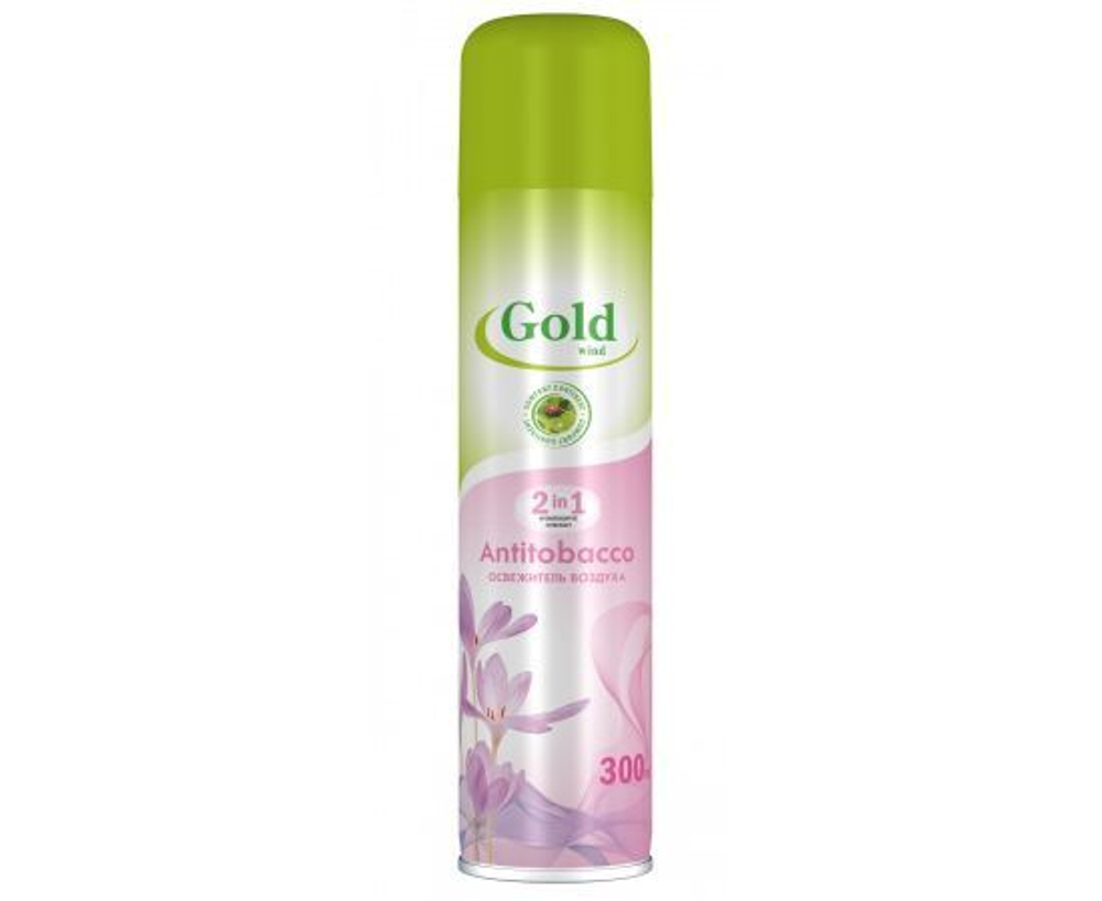 Освежитель воздуха Gold Wind Antitobacco 300мл