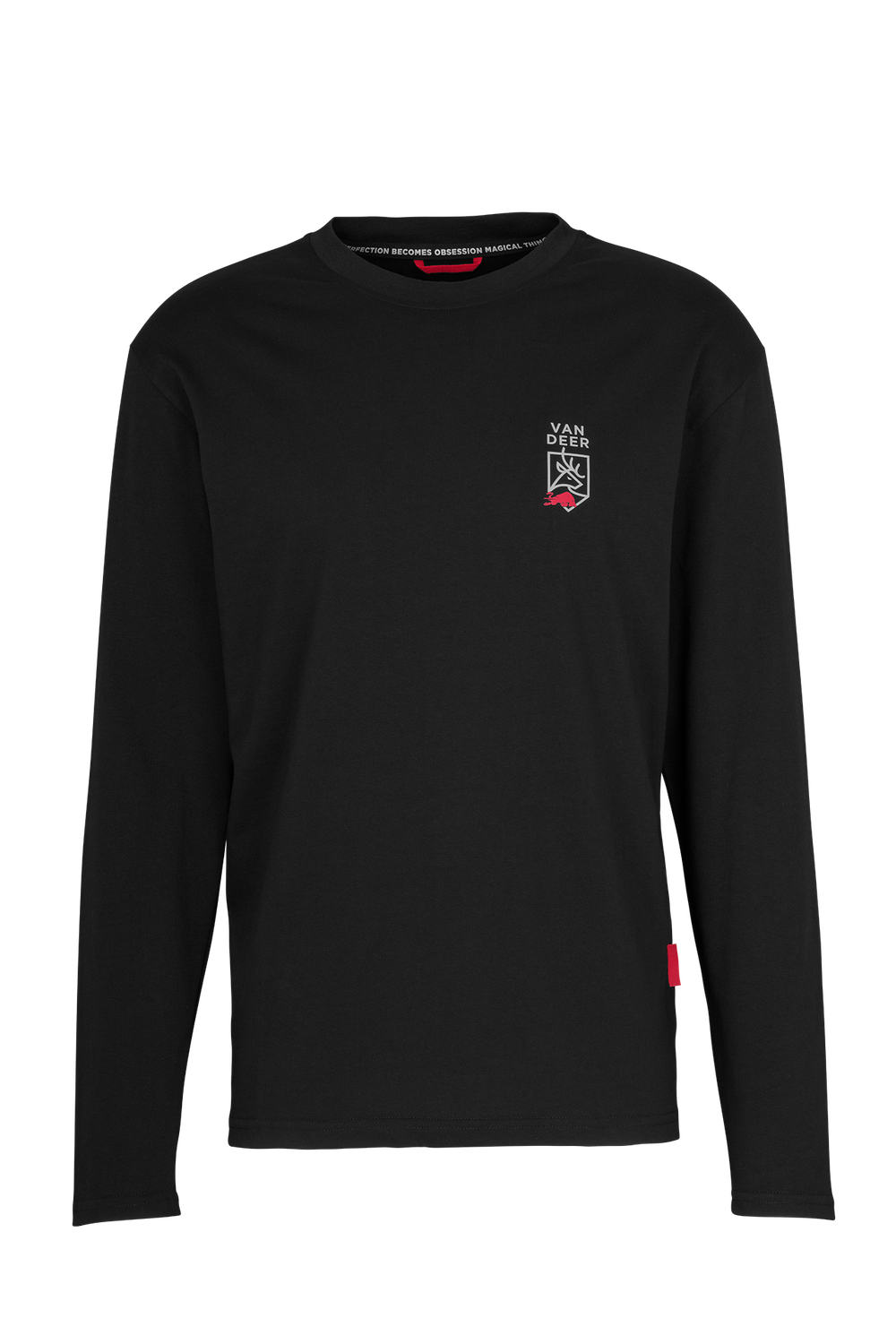 VAN DEER лонгслив Van Deer VDRBS; Essential Longsleeve BLACK