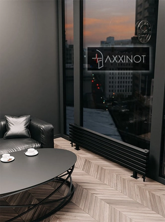 Axxinot Cardea ZN 900 - напольный трубчатый радиатор шириной 900 мм