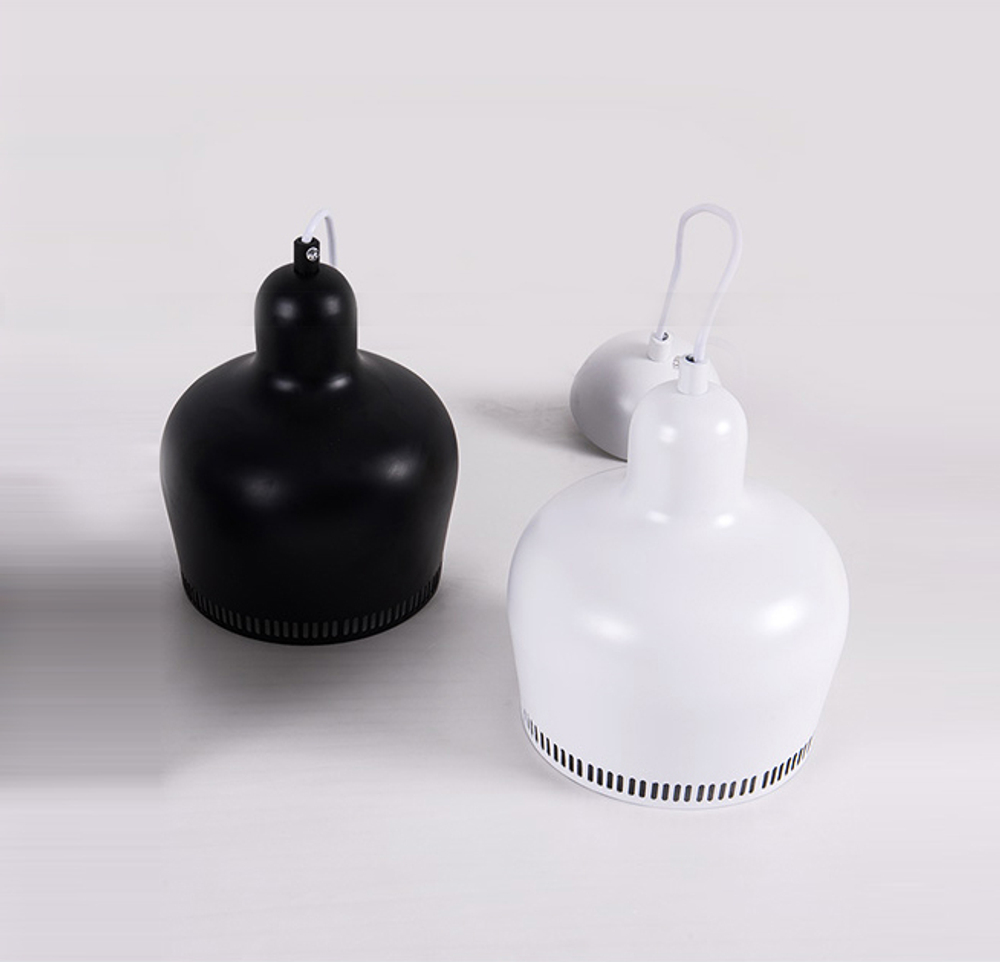 Pendant design lamp A330S Golden Bell by Artek (Black)