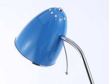 Светильник напольный с выключателем на проводе 1*E27 TR97691 BL синий D150*1540 Traditional Floor Ambrella