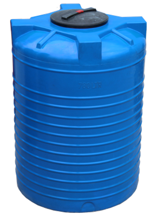 Ёмкость пластиковая пищевая STERH VERT 780 л. вертикальная (94x94x129см;синий) - арт.555076