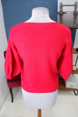 Джемпер яркого цвета 44 размер