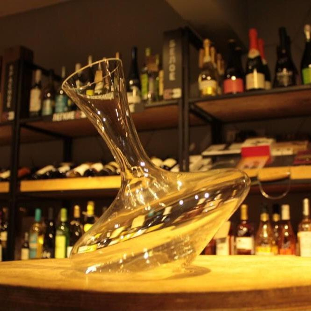 Вращающийся декантер «Carafes Pisa» хрустальное стекло 1500 мл Rona