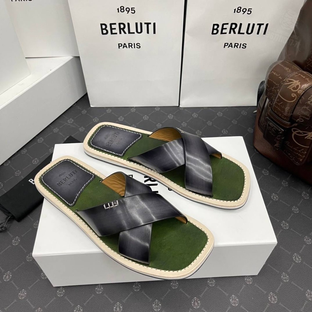 Шлепанцы Berluti