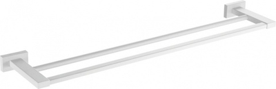 5018-F Полотенцедержатель двойной  (БЕЛЫЙ) ViEiR  (20/1шт)