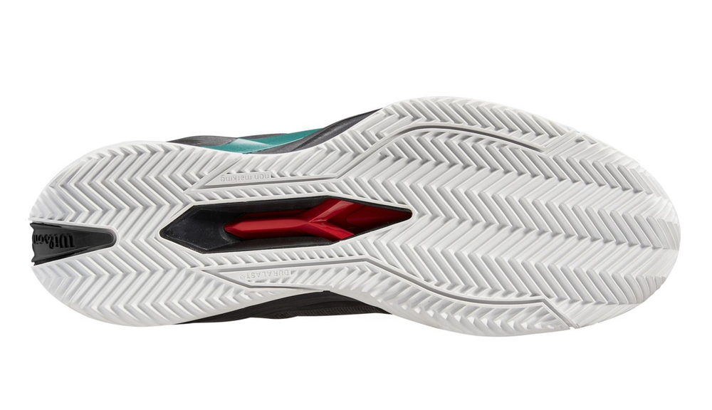 Мужские кроссовки теннисные Wilson Rush Pro 4.0 Blade Clay - черный