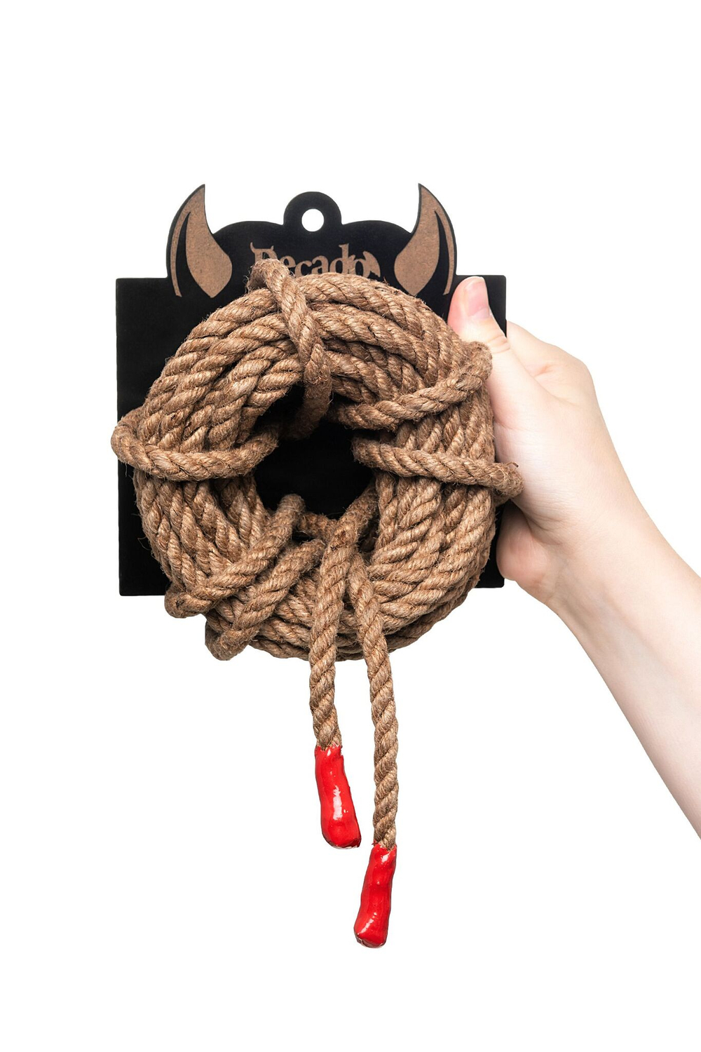 Джутовая веревка для шибари - 10 м. (Цвет: коричневый)