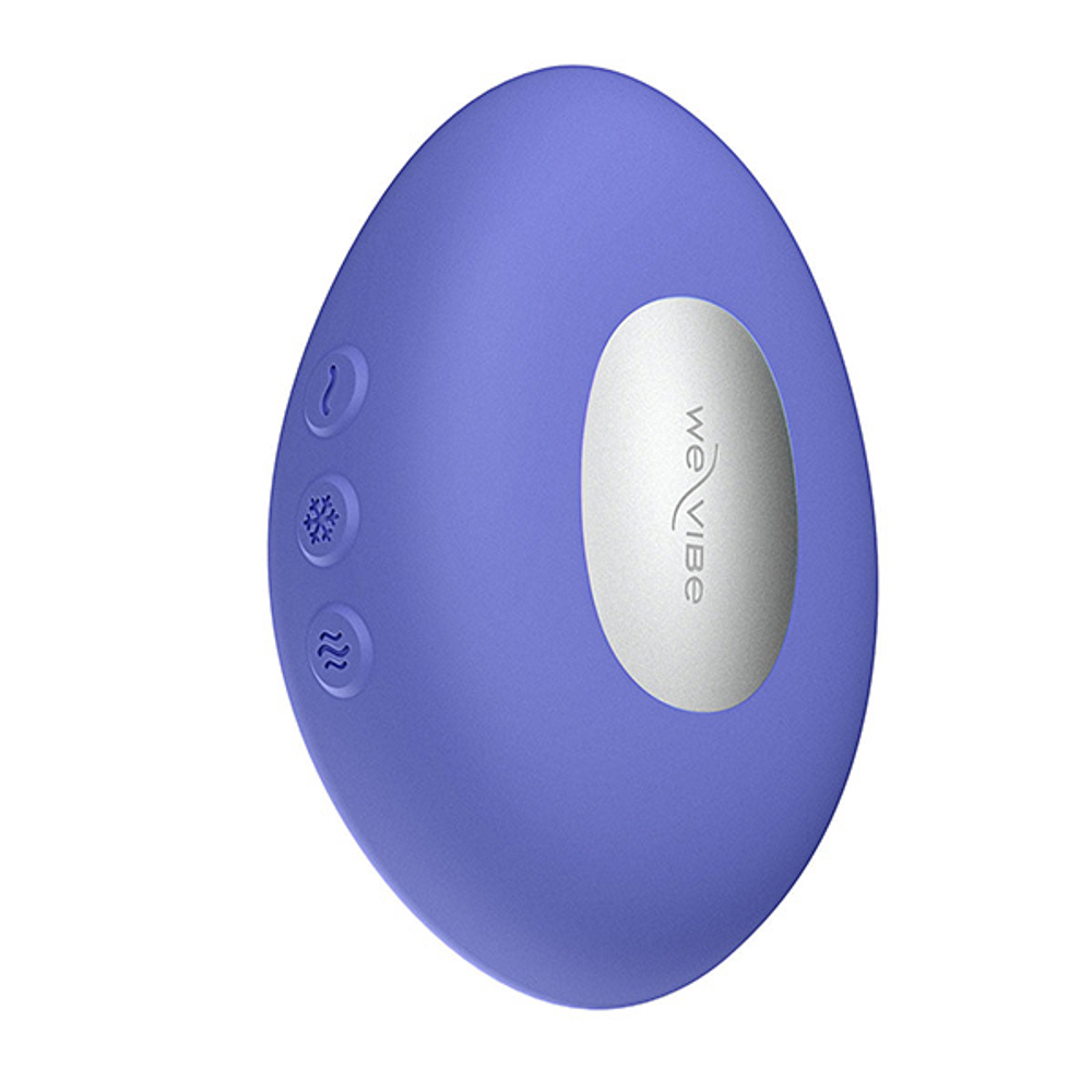 Сиреневый клиторальный вибратор 9,6см We-Vibe Temp Heating & Cooling Massager Lavender Blue SNHS1SGE