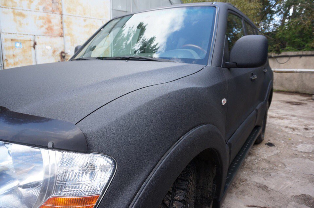 Покраска Раптором Pajero 4