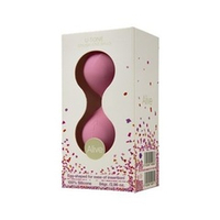 Розовые вагинальные шарики 3,5см Adrien Lastic U-tone