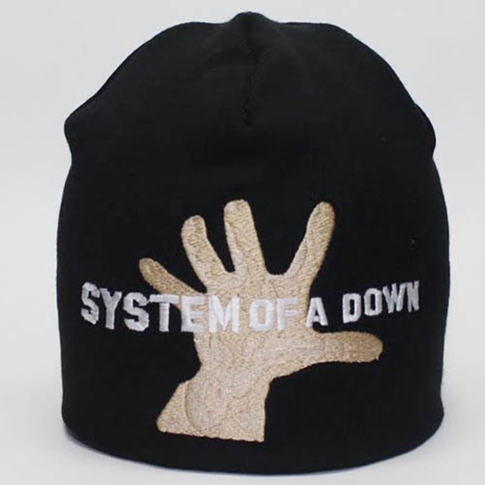 Шапка System of a Down рука