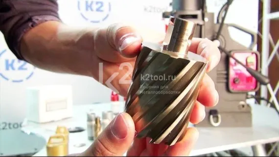 Корончатое сверло Karnasch 12х30 мм, GOLD-LINE, Weldon 19, арт. 20.1260U-012