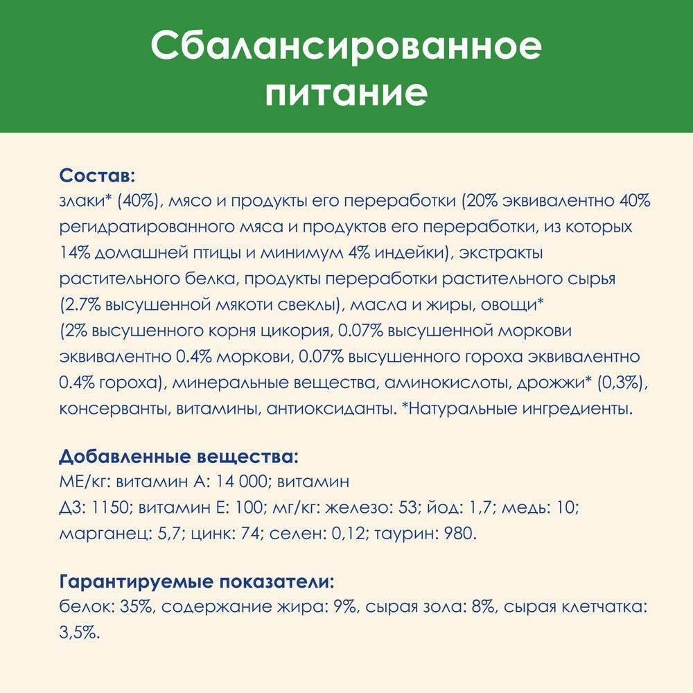 CAT CHOW Sterilised корм для Стерилизованных кошек с Индейкой 7кг