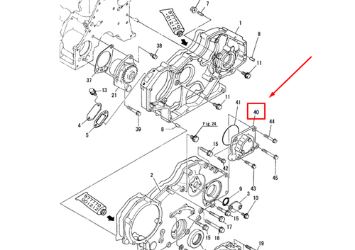 119187-32000 OIL PUMP ASSY