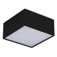 ST608.432.12 Светильник потолочный Черный LED 1*12W 3000K 1 080Lm Ra>90 120° IP20 L120xW120xH55 180- Накладные светильники