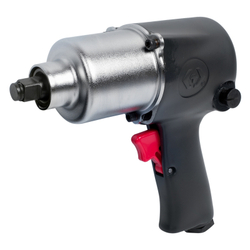 KING TONY (P33421-040B) Гайковерт пневматический ударный 1/2", 678 Нм, в комплекте 3 ударные головки