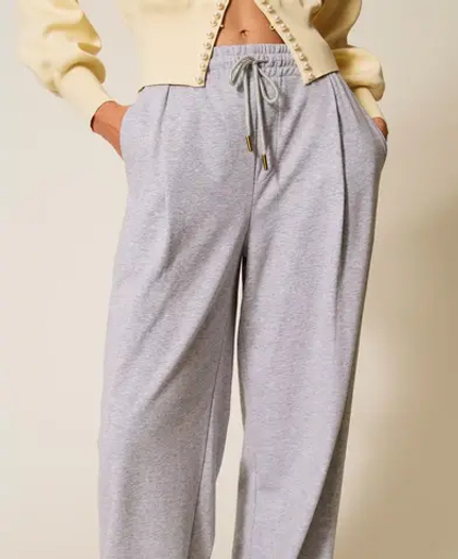 TWINSET Брюки на кулиске с защипами