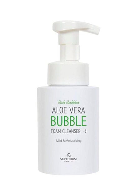 The Skin House Aloe Vera Bubble Foam Cleanser Нежная пенка с алое