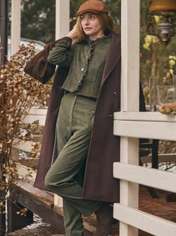 Жакет вельвет укороченный