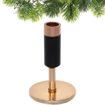 Подсвечник «STYLISH» 13*9*9 см, Золото/черный