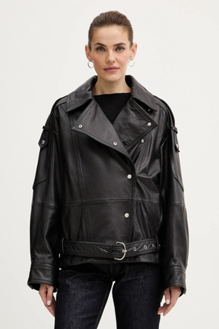 Куртка кожаная женская BOSS C_Sassea