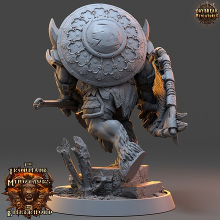 Tharn Bloodshadow- The Ironmane Minotaurs of Emberhold