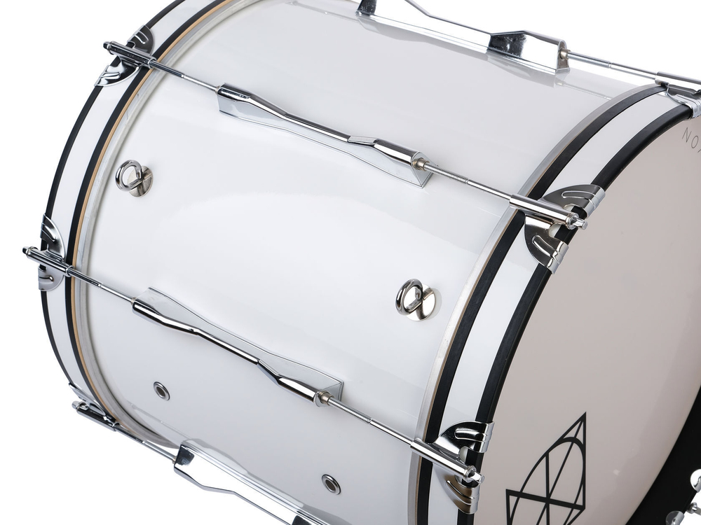 PMZCL4161-WT Маршевый бас-барабан, 16" х 14", Dixon