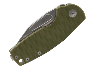 Нож складной SOG Stout SJ OD Green Stonewash сталь Cryo D2 рукоять G10 (SOG-16-03-01-57)