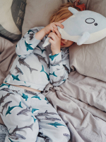 Пижама Mjölk Акулы, на манжетах