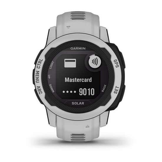 Умные часы Garmin Instinct 2S Solar серый