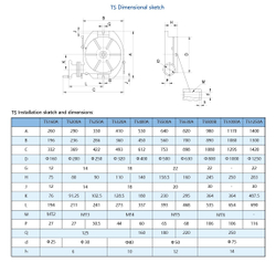 Поворотный стол горизонтальный D500 TS500A