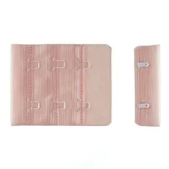 Застежка с крючками персик 2 ряда (цв. 81), 44*55 мм