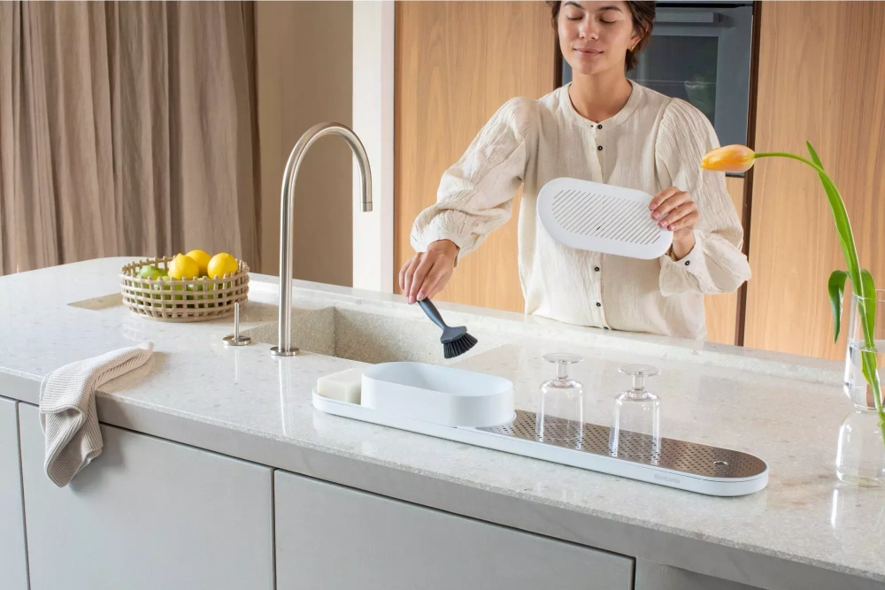 Brabantia - Органайзер для раковины SinkStyle Mineral Fresh White / артикул   227844  / GTIN 8710755227844