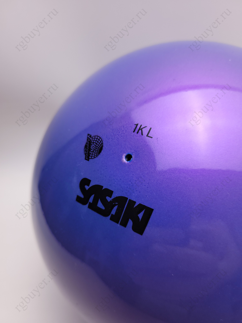 Мяч Sasaki 18,5 см серия "Магнетик" Фиолетовый вистерия WST (Wistaria)