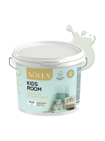 SOLEX Краска для детских комнат KIDS ROOM цв.Мятный леденец (Pantone 12-6208) 7кг (ИжСинтез)
