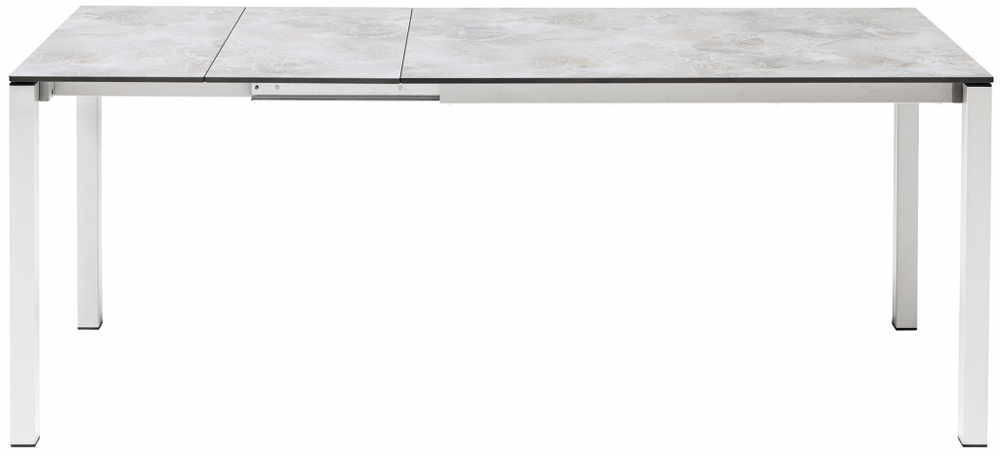Стол ламинированный раздвижной Scab Design Pranzo Extendable, белый, каменный