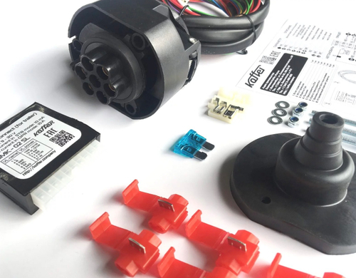 Штатная электрика Koffer к фаркопу для Toyota RAV4 2013-2019 7-pin арт.TRK42013