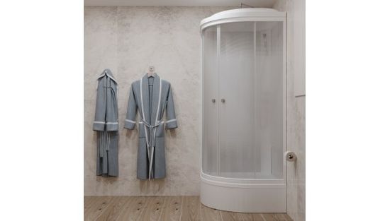 Душевая кабина ЛАЙТ В ,средний  поддон,  90х90