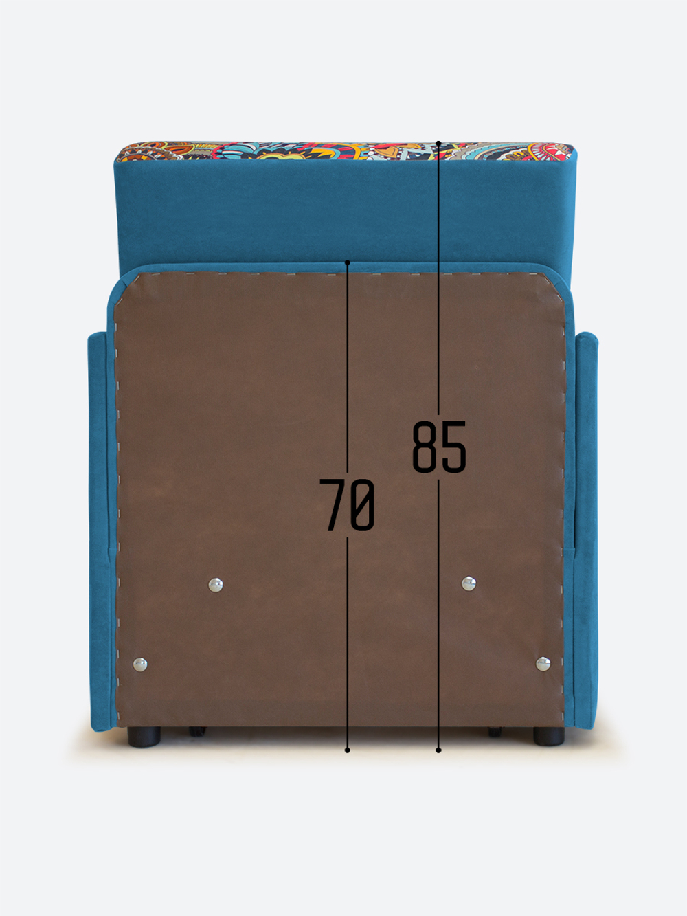 Кресло-кровать "Миник" с подлокотниками, купон Хаски