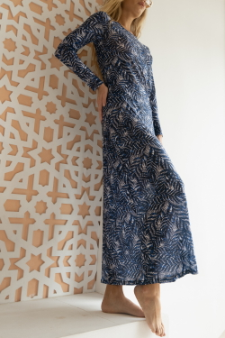 Платье пляжное blue print P