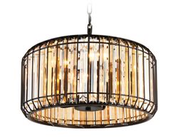 Ambrella Подвесная люстра с хрусталем Loft TR5811