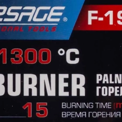 Горелка газовая с пьезорозжигом и двойным соплом, на подставке Forsage F-190GS