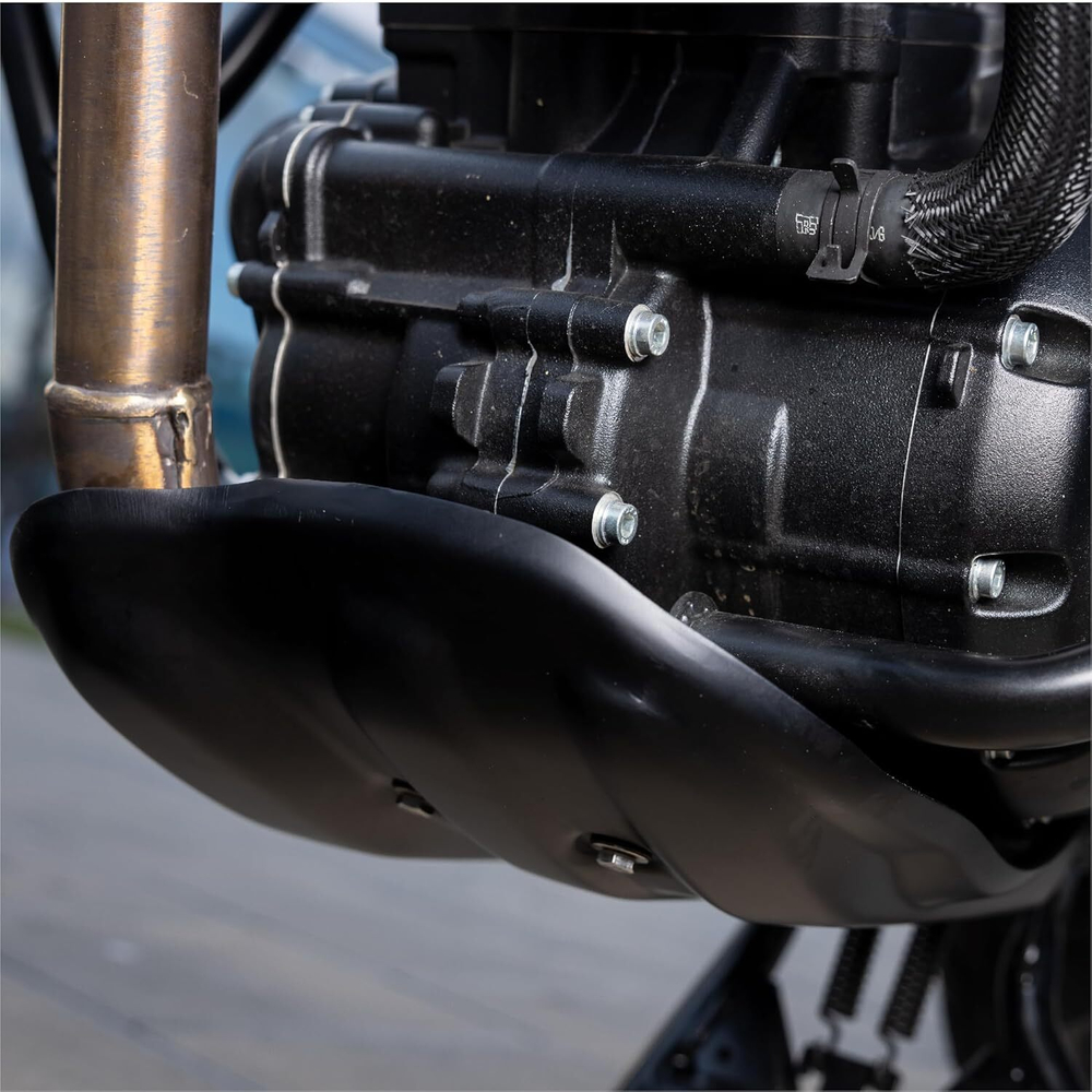 Алюминиевая защита картера Royal Enfield, черного цвета, арт. KXA00491