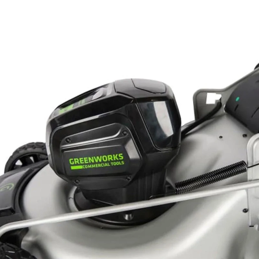 Аккумуляторная газонокосилка Greenworks GС82LM46 82V 82В (без АКБ и ЗУ) нож 46 см, 2502407